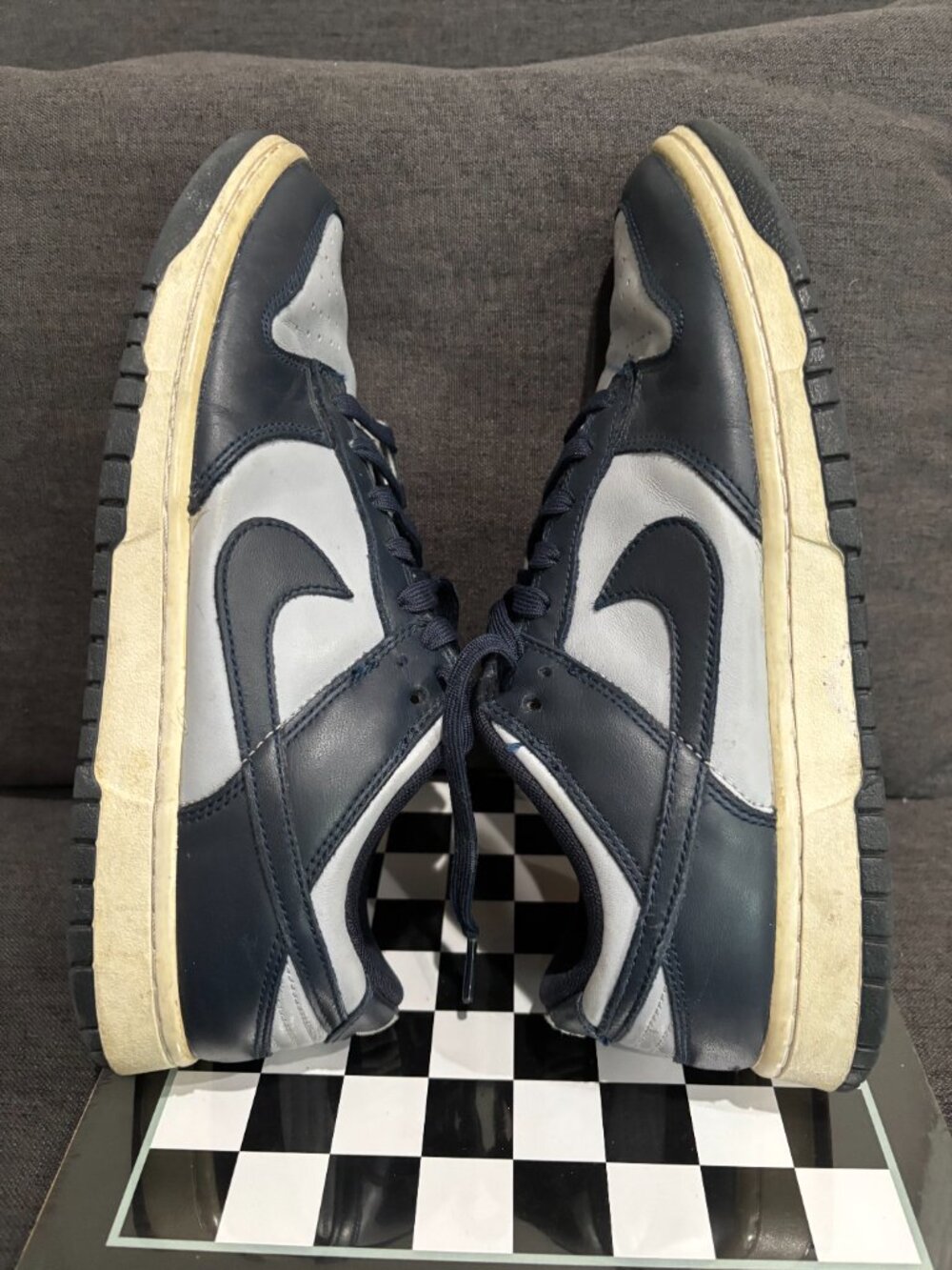 Nike Dunk Low Georgetown Grey/Navy SZ: US 10.5
